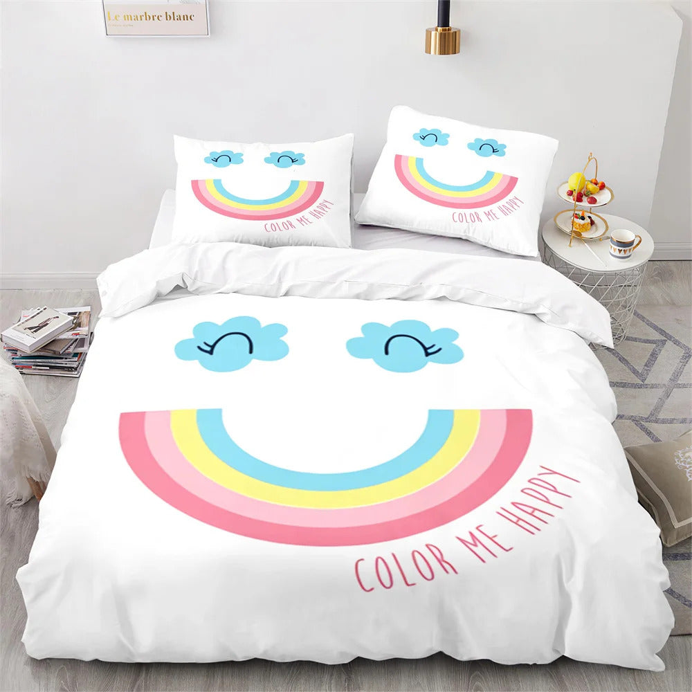 Housse de Couette Arc en Ciel - Harmonie | Douce-Couette.com