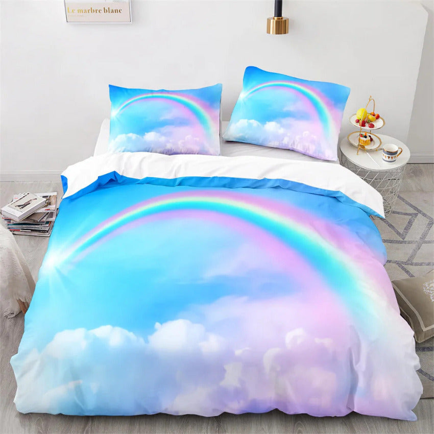 Housse de Couette Arc en Ciel - Eclat de Couleurs | Douce-Couette.com