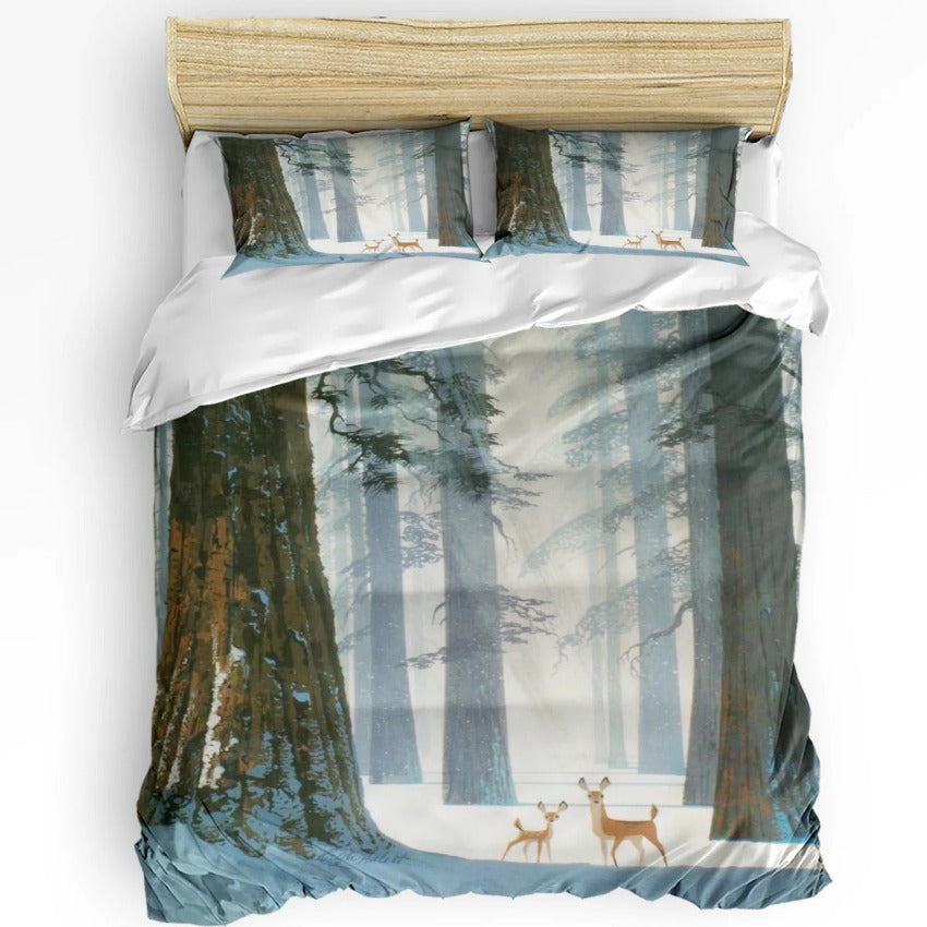 Housse de Couette Chalet Chic - Chaleur des Bois | Douce-Couette.com