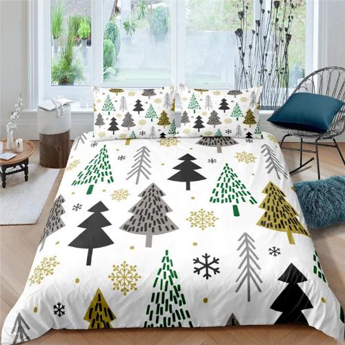 Housse de Couette Chalet Chic - Escale au Sommet blanche | Douce-Couette.com