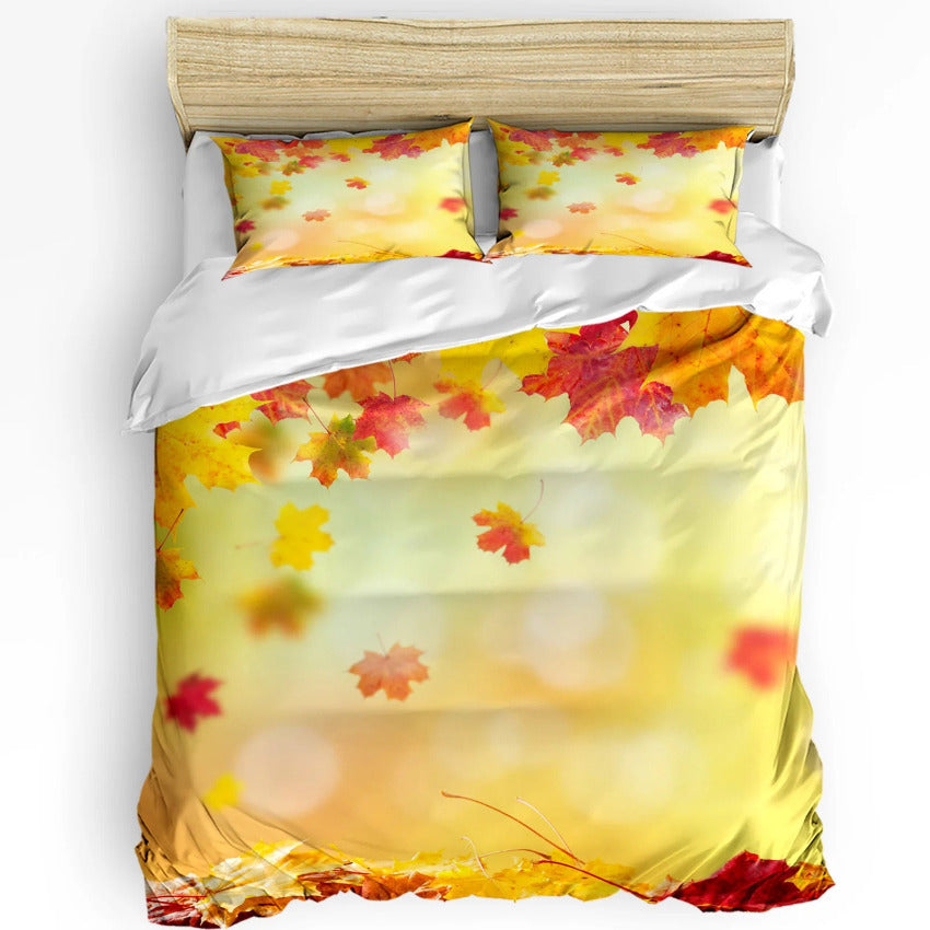 Housse de Couette Feuillage - Automnal | Douce-Couette.com