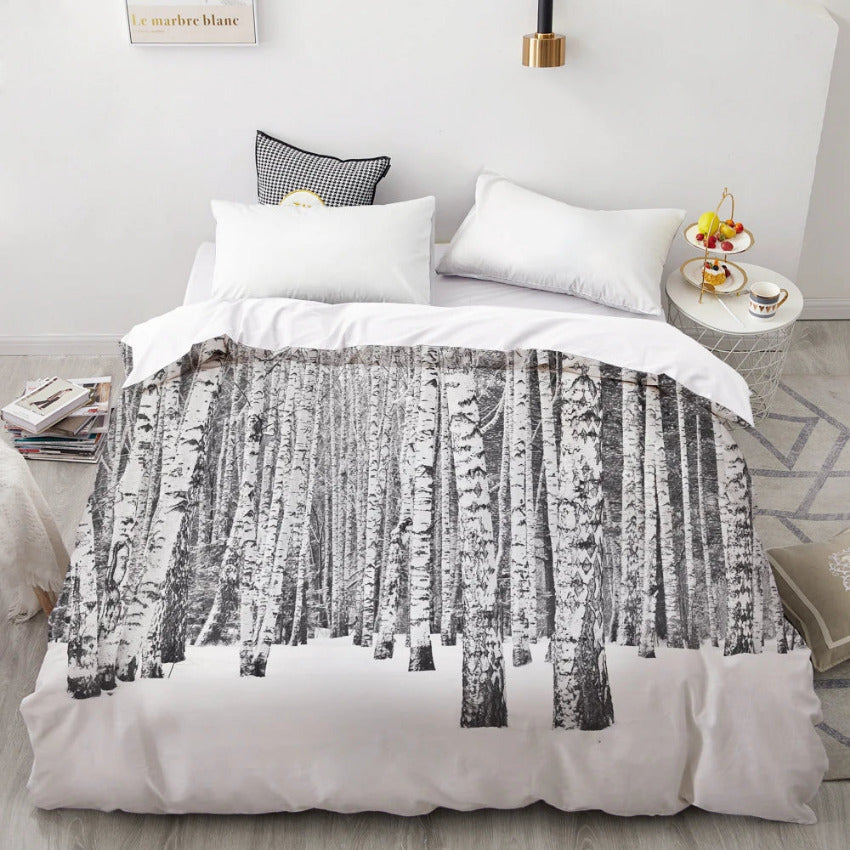 Housse de Couette Foret - Harmonie Sylvestre | Douce-Couette.com