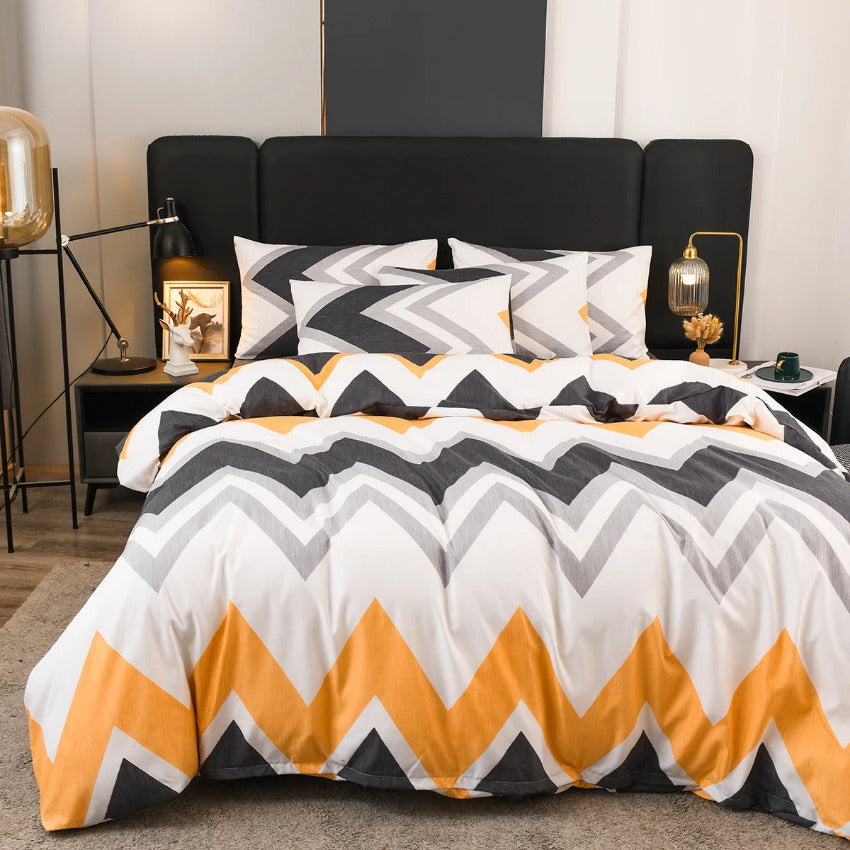 Housse de Couette Moderne Chic - Ambiance Cosmopolite