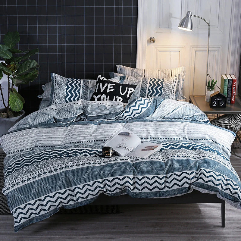 Housse de Couette Moderne Chic - Élegance Contemporaine