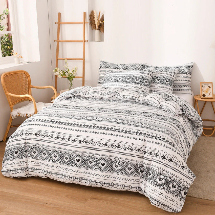 Housse de Couette Moderne Chic - Design Épuré
