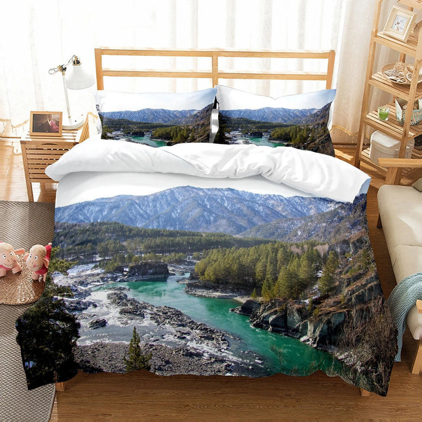 Housse de Couette Nature - Évasion Naturelle | Douce-Couette.com