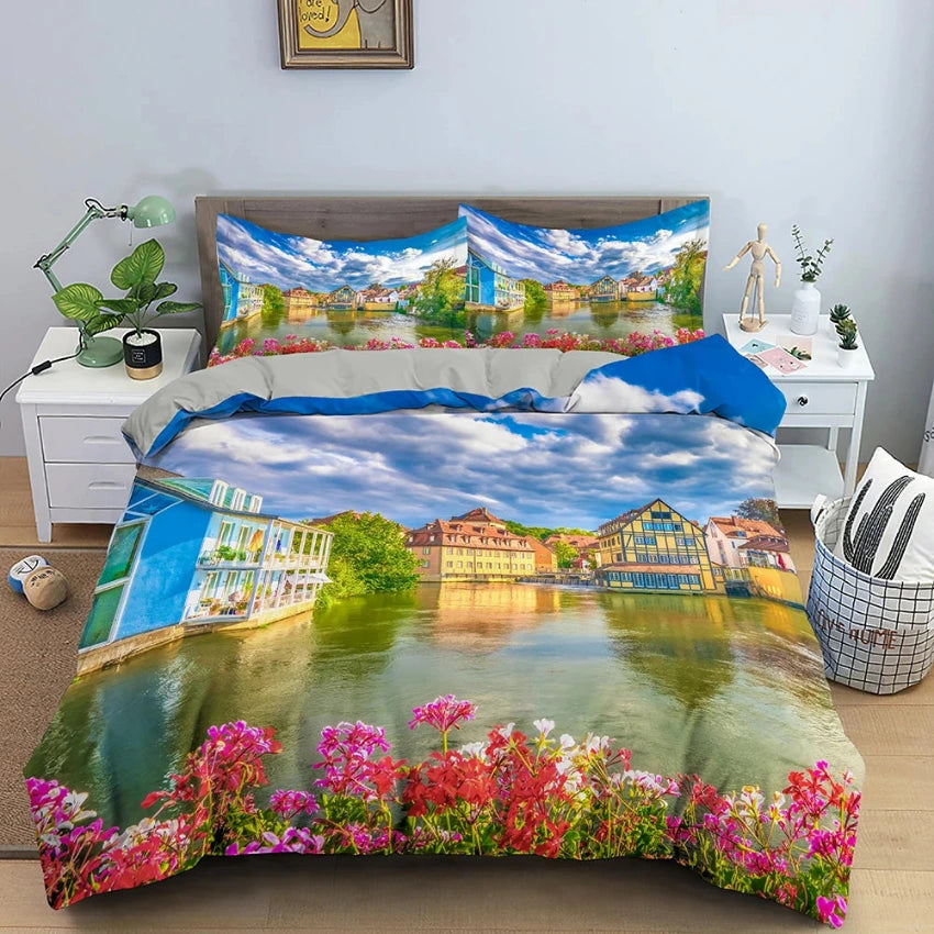 Housse de Couette Nature - Symphonie Naturelle | Douce-Couette.com