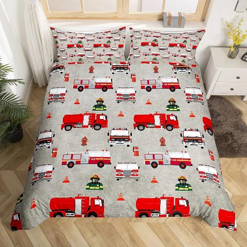 Housse de Couette Pompier - Intrépide | Douce-Couette.com