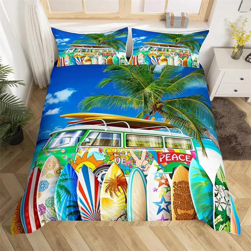 Housse de Couette Surf - Belle Vie | Douce-Couette.com