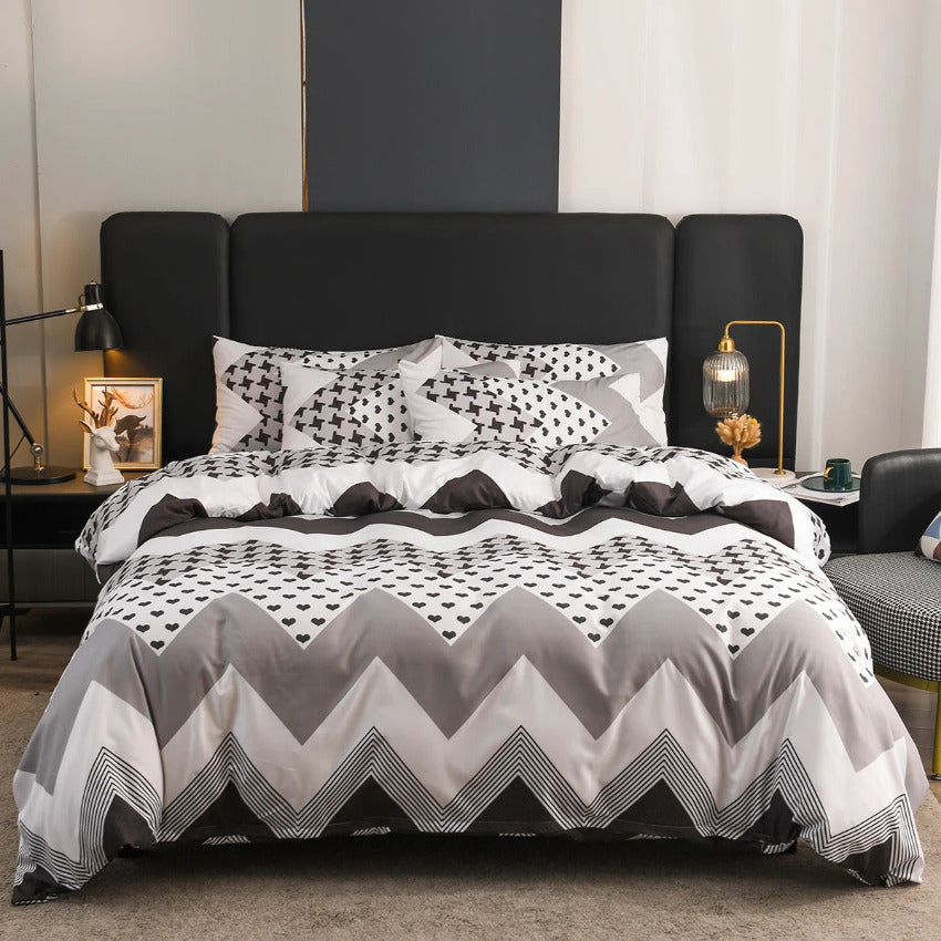 Housse de Couette Moderne Chic - Pure Sophistication | Douce-Couette.com