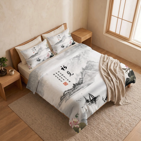 Housse de Couette dessin Japonais | Douce-Couette.com