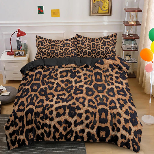 Housse de Couette Léopard - Instinct Animnal | Douce-Couette.com