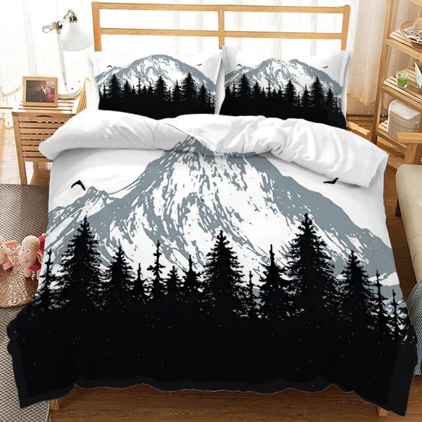 Housse de Couette Montagne - Douceur Alpestre | Douce-Couette.com
