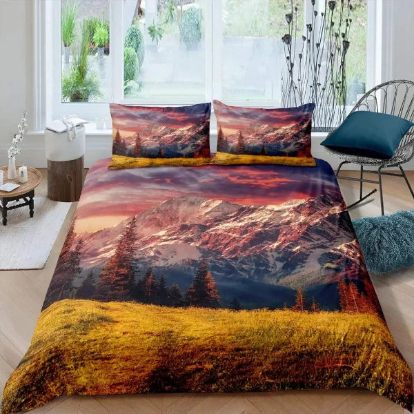 Housse de Couette Montagne - Nature des Cimes | Douce-Couette.com