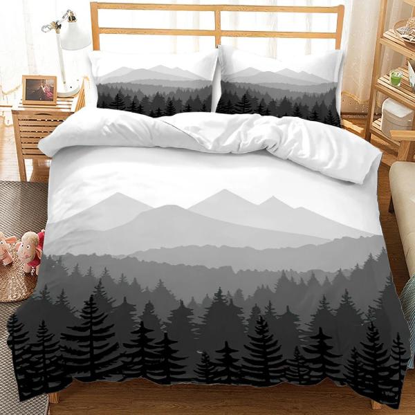 Housse de Couette Montagne - Vallée des Sommets | Douce-Couette.com