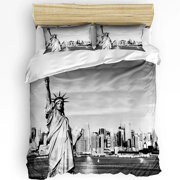 Housse de Couette New York - Statue de la Liberté | Douce-Couette.com