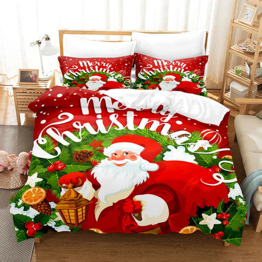 Housse de Couette de Noel - Chambre du Père Noel | Douce-Couette.com