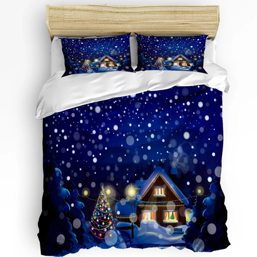 Housse de Couette Nuit de Noel | Douce-Couette.com