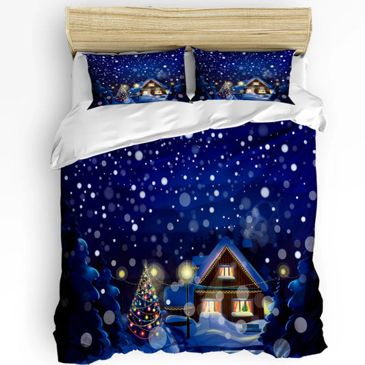 Housse de Couette Nuit de Noel | Douce-Couette.com