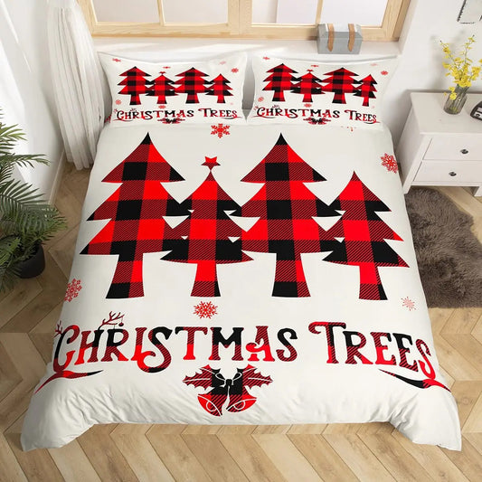 Housse de Couette de Noel - Noël en Forêt | Douce-Couette.com