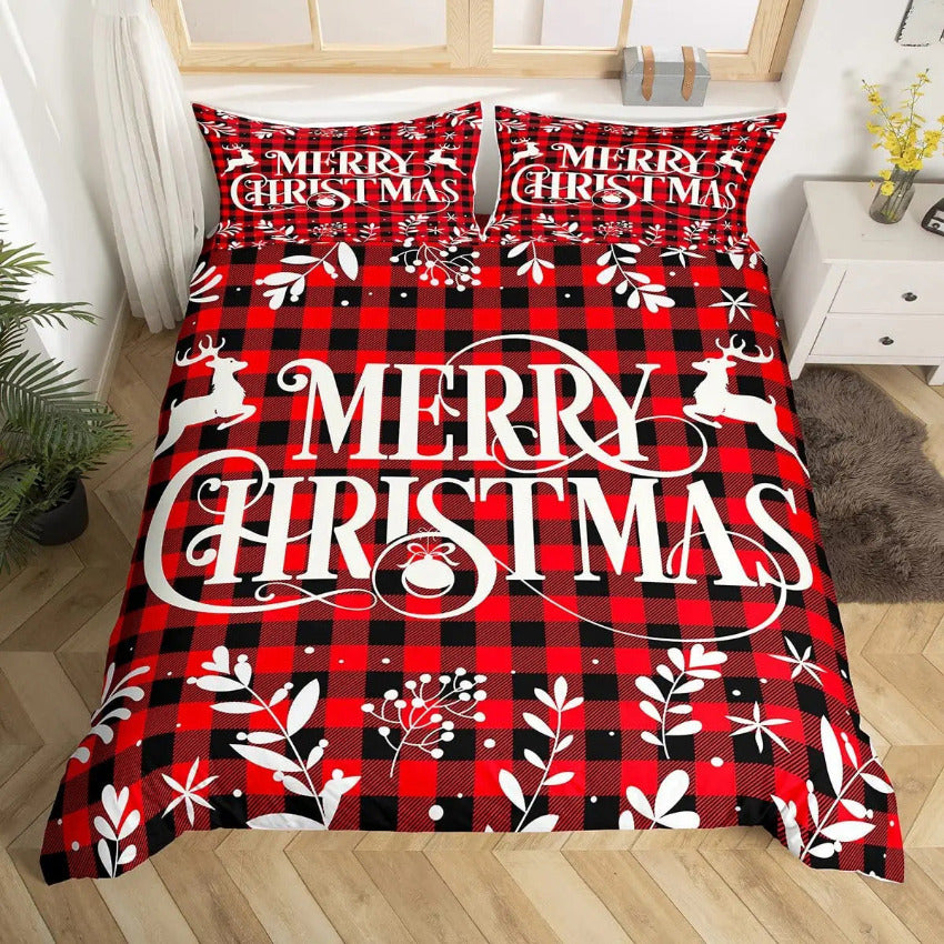 Housse de Couette de Noel - Noël Cosy | Douce-Couette.com