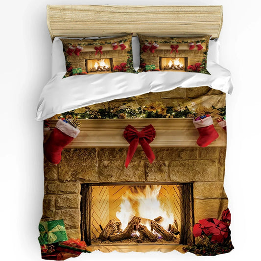 Housse de Couette de Noel - Chaleur Hivernale | Douce-Couette.com