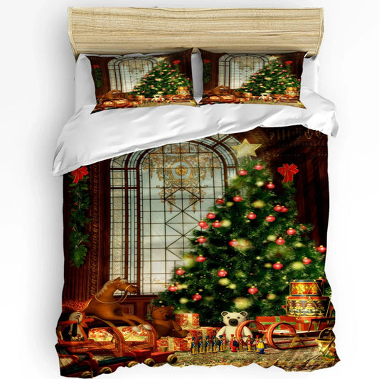 Housse de Couette de Noel - Noël Vintage | Douce-Couette.com
