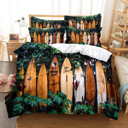 Housse de Couette Surf - Surf Vintage | Douce-Couette.com