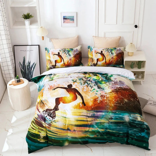 Housse de Couette motif Surf | Douce-Couette.com