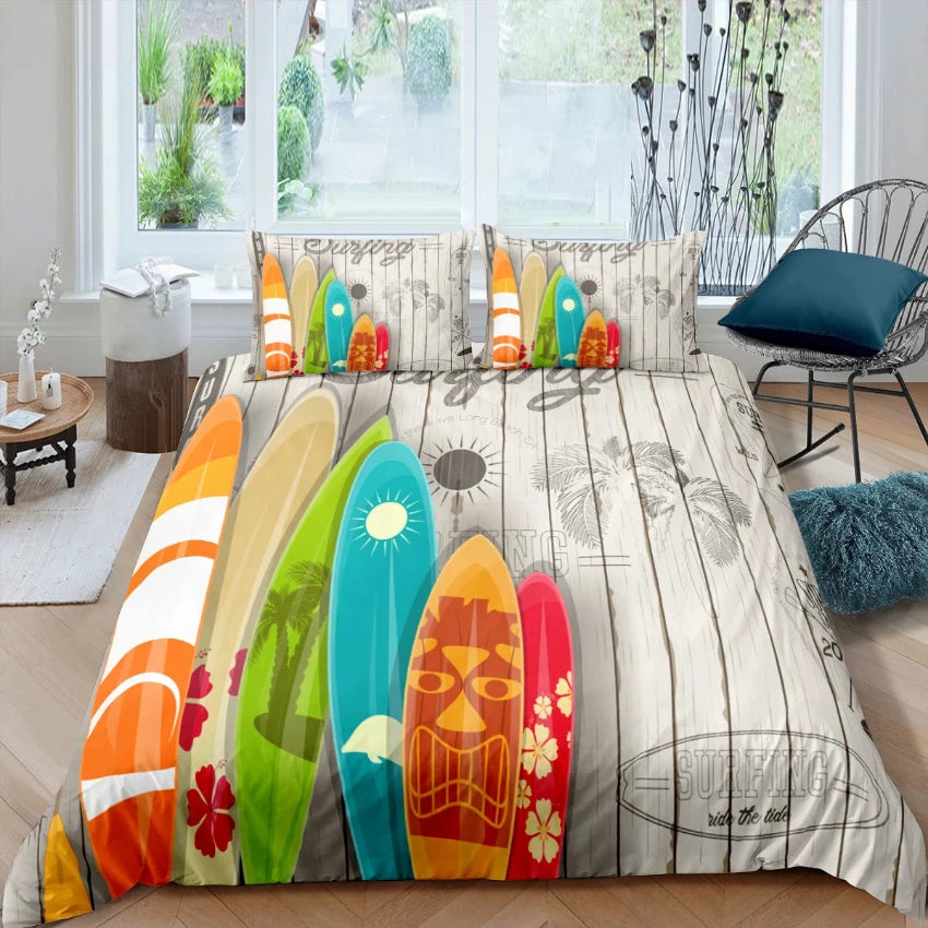 Housse de Couette Surf ado | Douce-Couette.com