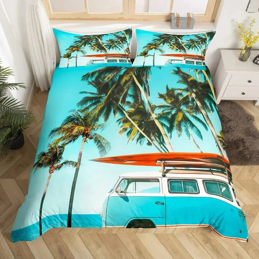 Housse de Couette Surf - Surf Nomade | Douce-Couette.com