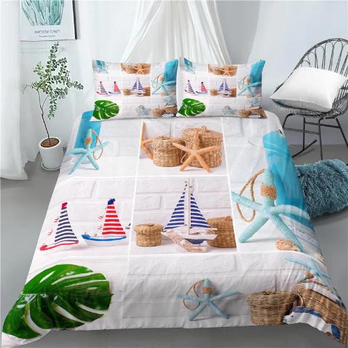 Housse de Couette Bord de Mer - Brise cotière | Douce-Couette.com