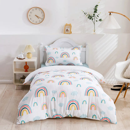 Housse de Couette Arc en Ciel - Enfant | Douce-Couette.com