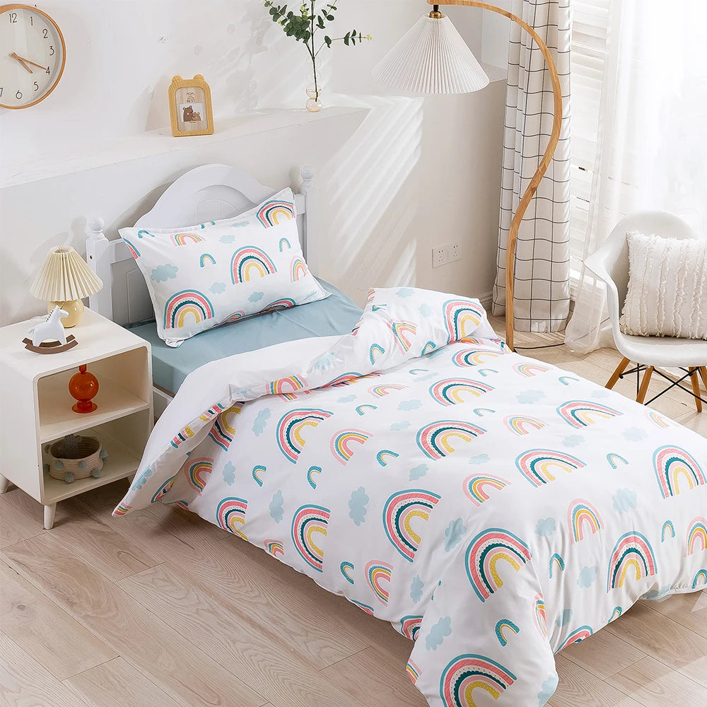 Housse de Couette Arc en Ciel - Enfant | Douce-Couette.com