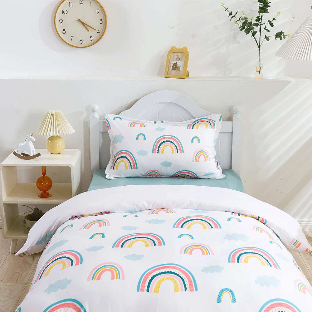 Housse de Couette Arc en Ciel - Enfant | Douce-Couette.com